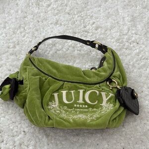 Juicy Couture Lime Green Shoulder Bag